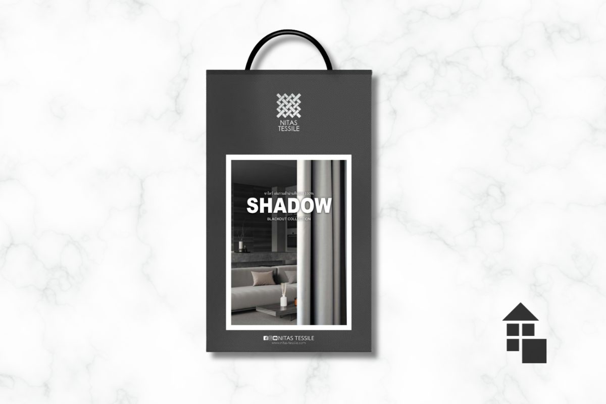แคตตาล็อกผ้าทำม่าน Blackout คอลเลคชั่น Shadow จากแบรนด์ Nitas Tessile