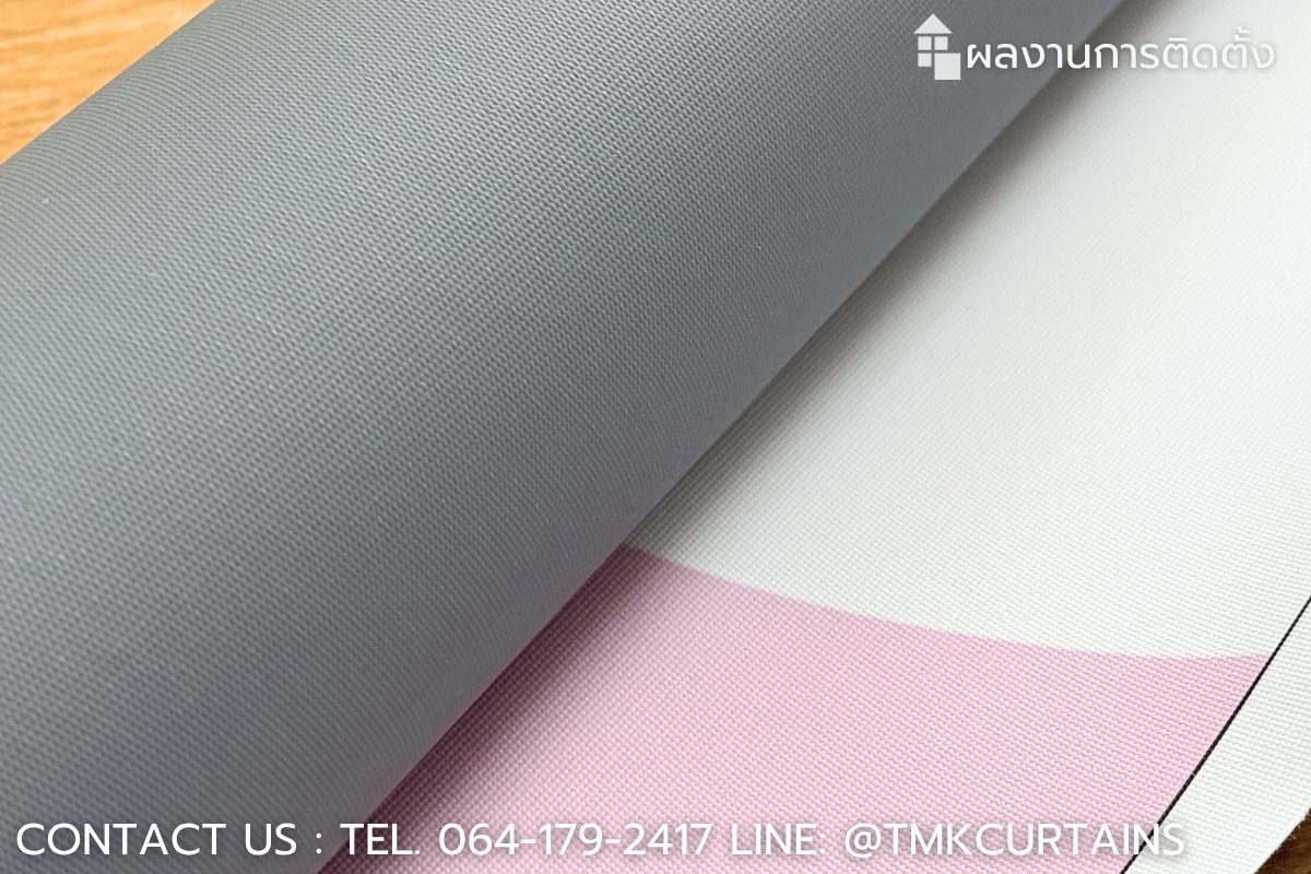 ซูมเนื้อวัสดุผ้าแคนวาสหลังเทา (Grey-backed canvas) สีสด คมชัด พื้นผิวมีมิติ
